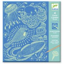 Joc Creativ De Razuit Planse Fluorescente, In Adancul Oceanului