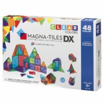 Set Magnetic, Magna-Tiles Clear Colors 48 Piese