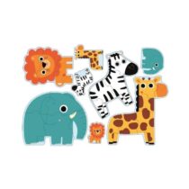 Puzzle Progresiv Djeco, In Jungla