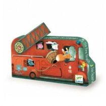 Puzzle copii - Masina De Pompieri, Djeco