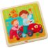 Puzzle din lemn, Etapele vieții, Haba