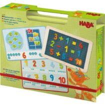 Tablă magnetică cu numere -1,2,3  - Numără și tu!, Haba