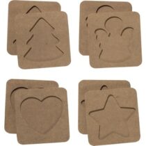 Forme de creat decoratiuni de Crăciun din plastic