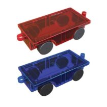 PicassoTiles Set 2 vehicule piese magnetice
