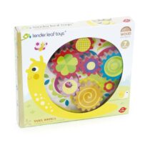 Jucărie educativă din lemn, Melcul cu roți, Tender Leaf