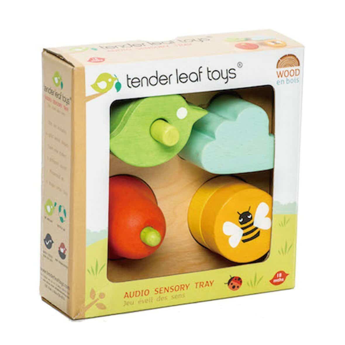 Jucărie senzorială de potrivire cu efecte audio, Tender Leaf ambalaj