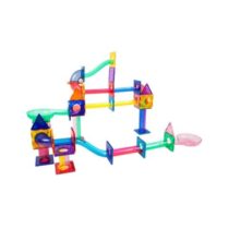 PicassoTiles, Traseu magnetic cu bile (Marble Run) 71 de piese