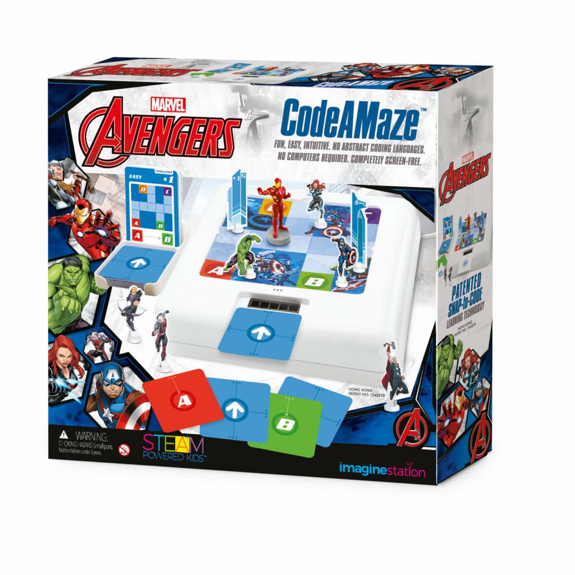 Code A Maze Marvel The Avengers, Joc STEM de progamare