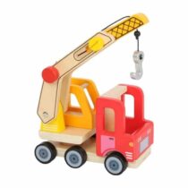 Mașinută din lemn, Camion macara, Small Foot
