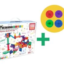 Oferta Picasso Tiles 1+1, Pista cu Bile PTG 100 cu Set de Bile Gratuit