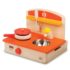 Bucatarie pentru copii, din lemn, portabila, WonderWorld Toys