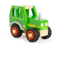 Tractor, jucărie din lemn, Small Foot