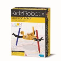 Doodling Robot, Kidz Robotix, jucarie STEAM de construit, 4M