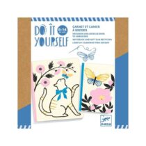Set DIY Djeco, Carnete cu coperta cusuta