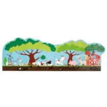 Puzzle de podea pentru copii, La fermă, 36 de piese, Scratch