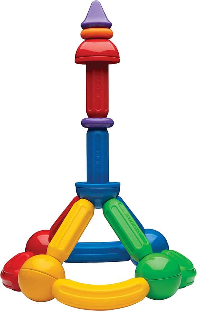 Joc Magnetic STEM, Stick-O Set Basic, 20 de piese model 1