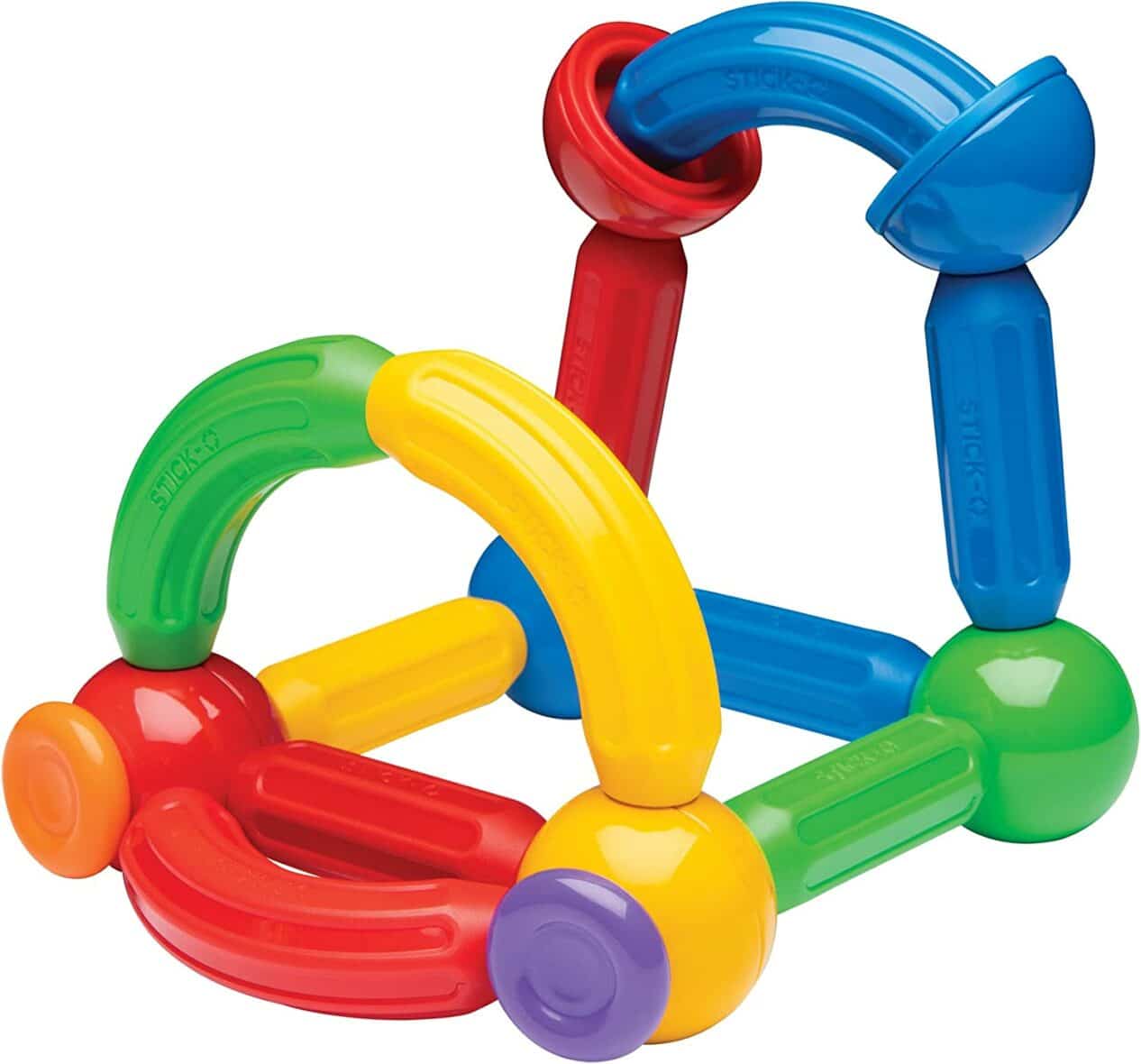 Joc Magnetic STEM, Stick-O Set Basic, 20 de piese model 6