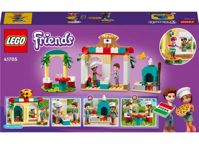 Pizzeria Heartlake City, LEGO Friends, 41705, 144 piese cutie 2