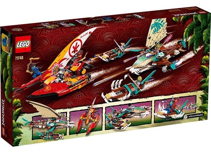 Batalia cu catamarane, LEGO Ninjago, 71748 cutie 2