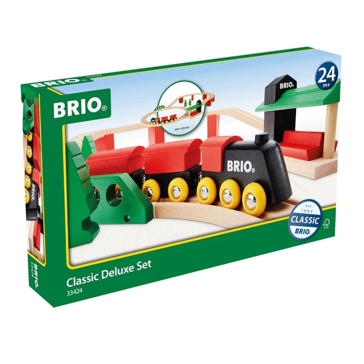 Set trenulet Clasic Deluxe, Brio, 33424 cutie