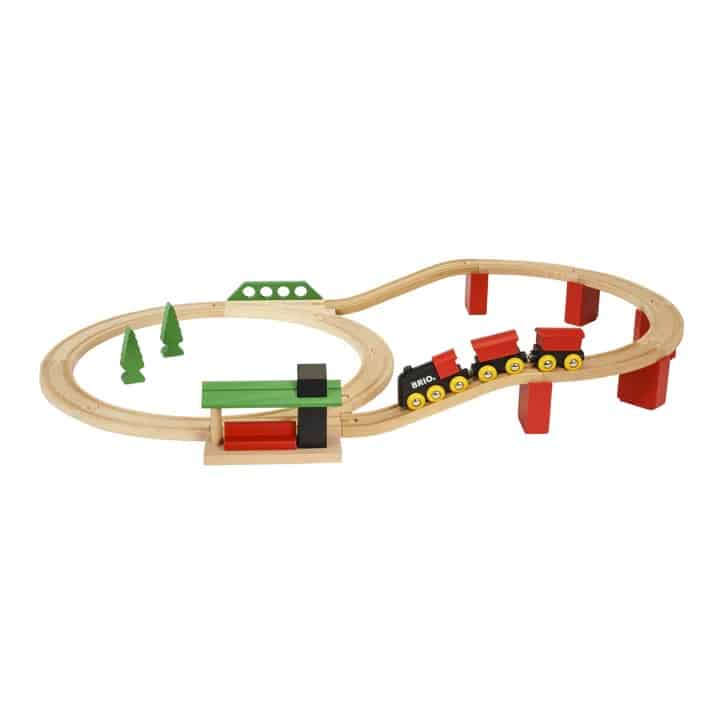 Set trenulet Clasic Deluxe, Brio, 33424 detalii