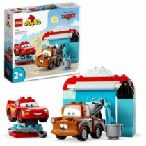 Distractie la Spalatorie cu Lighting McQueen si Bucsa, LEGO Duplo, 10996