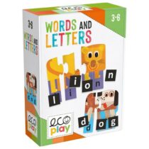 Joc educativ, Puzzle-uri Progresive Litere Si Cuvinte, Limba Engleza