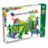 MagnaTiles Dino World XL, Set magnetic 50 de piese