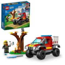 Masina de pompieri 4x4, LEGO City, 60393