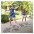 Sotron din sfoara, Hoops, cu 10 inele, BS Toys