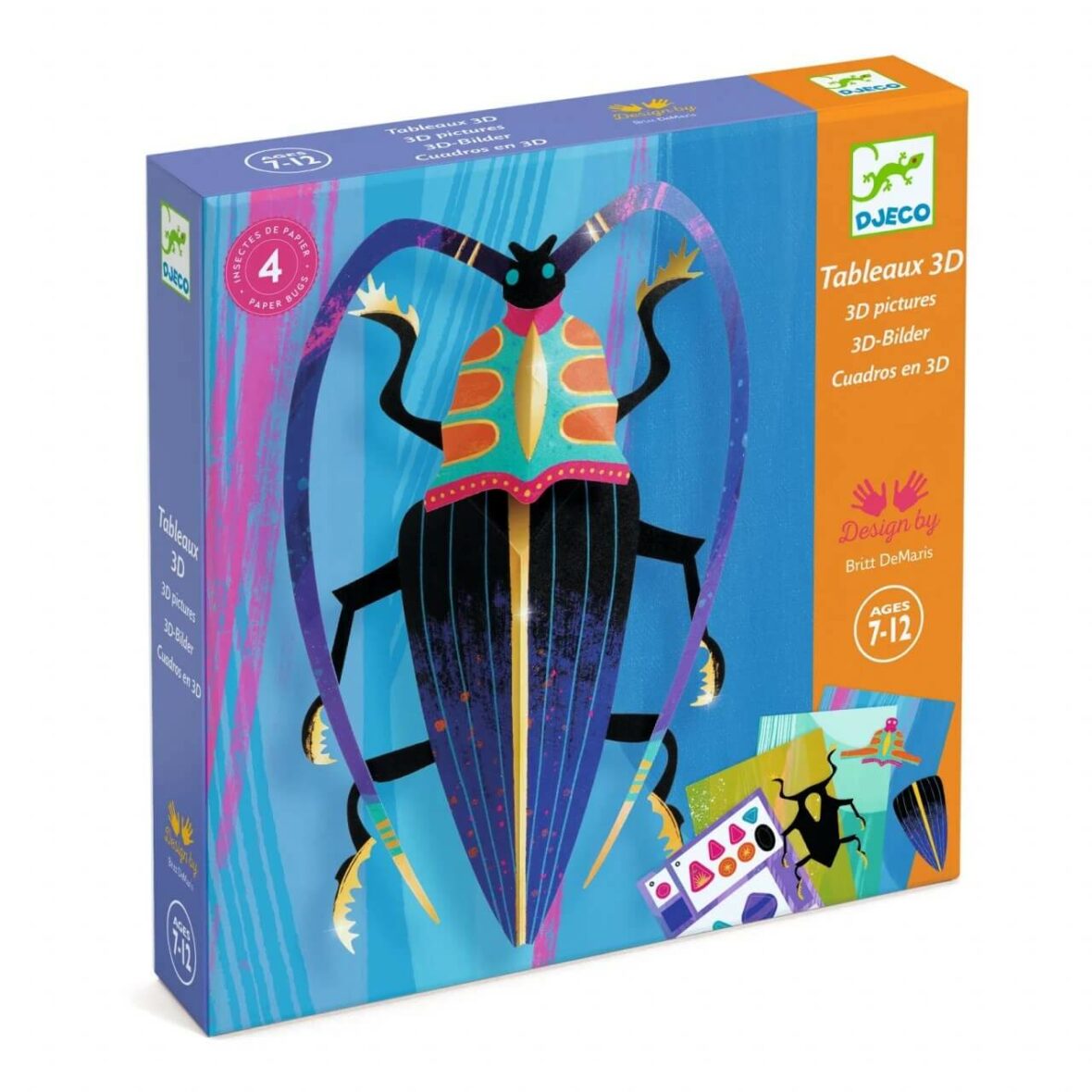 Joc creativ, Insecte stralucitoare, Djeco