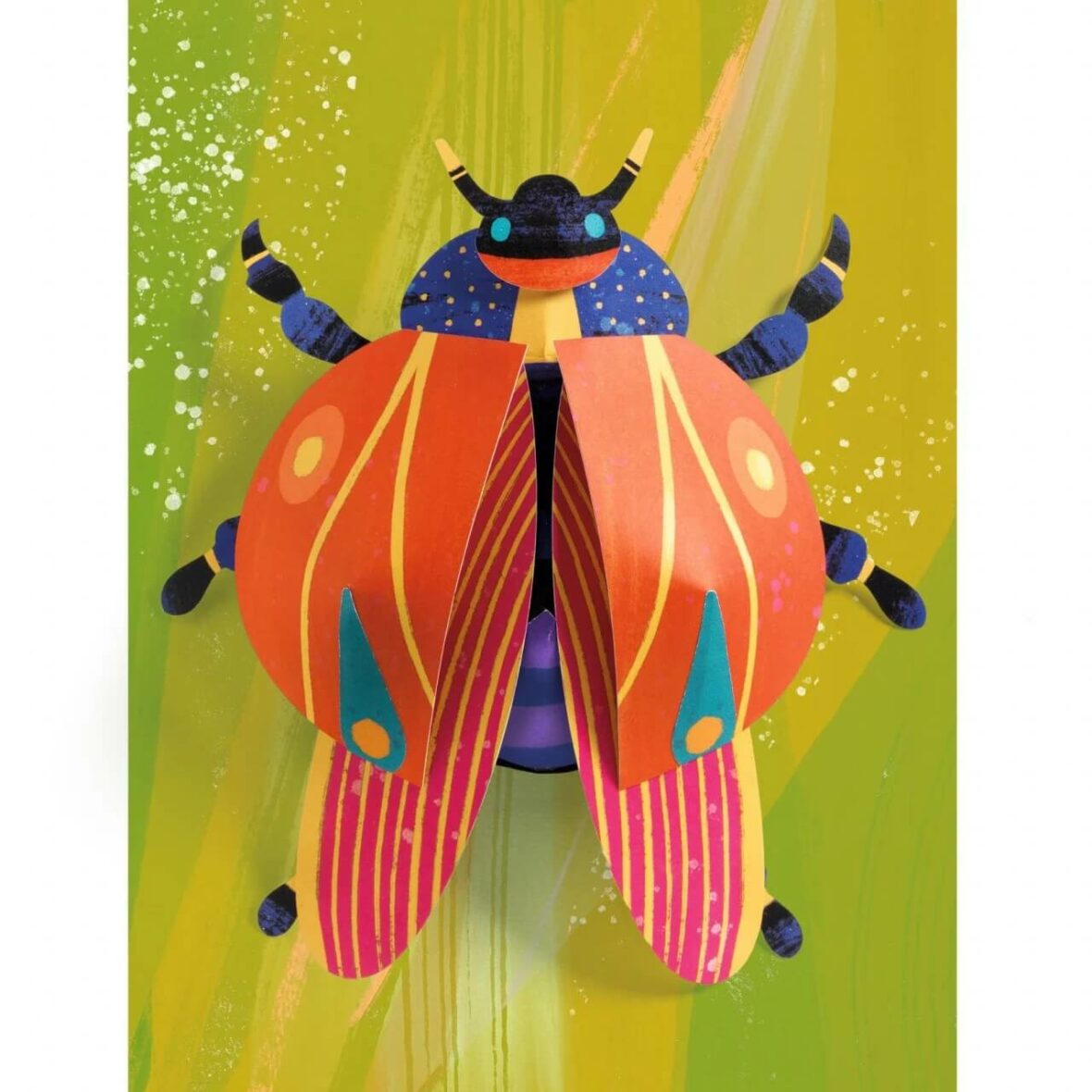 Joc creativ, Insecte stralucitoare, Djeco planse