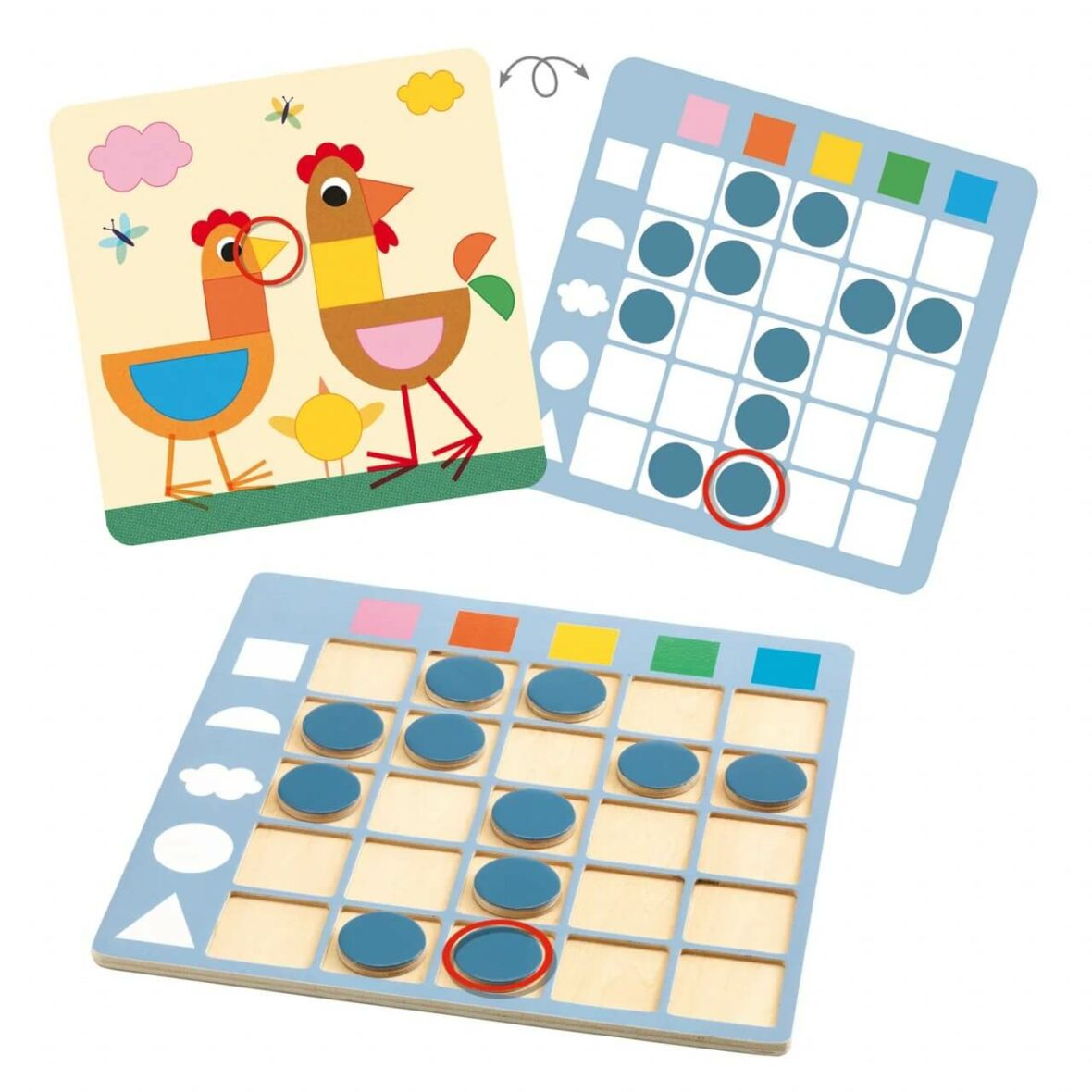 Joc educativ, Coloformix, Djeco detalii