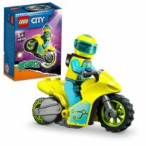 Motocicleta Cyber de cascadorii, LEGO City, 60358