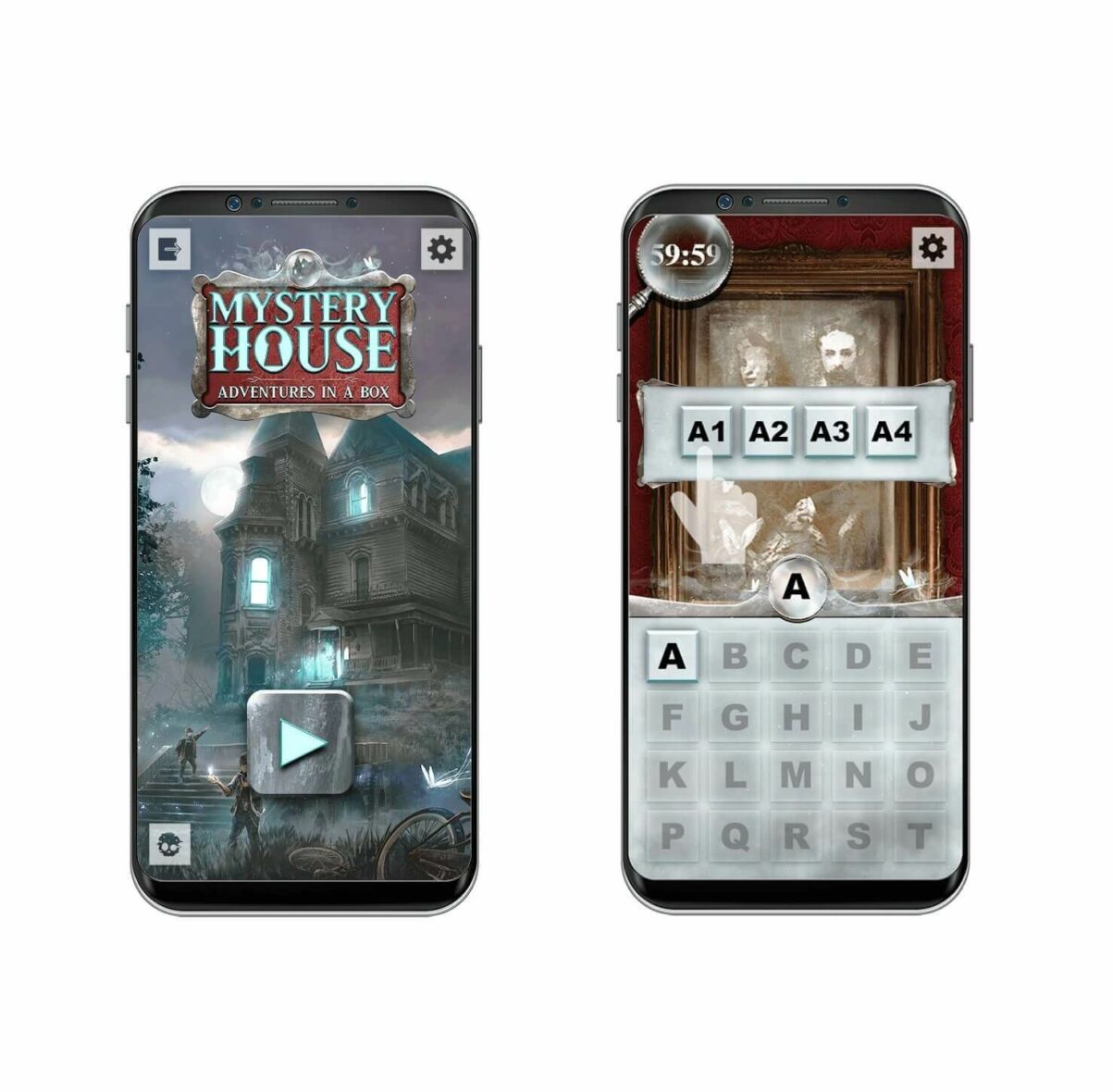 Mystery House, Joc de Societate, Escape Room aplicatie