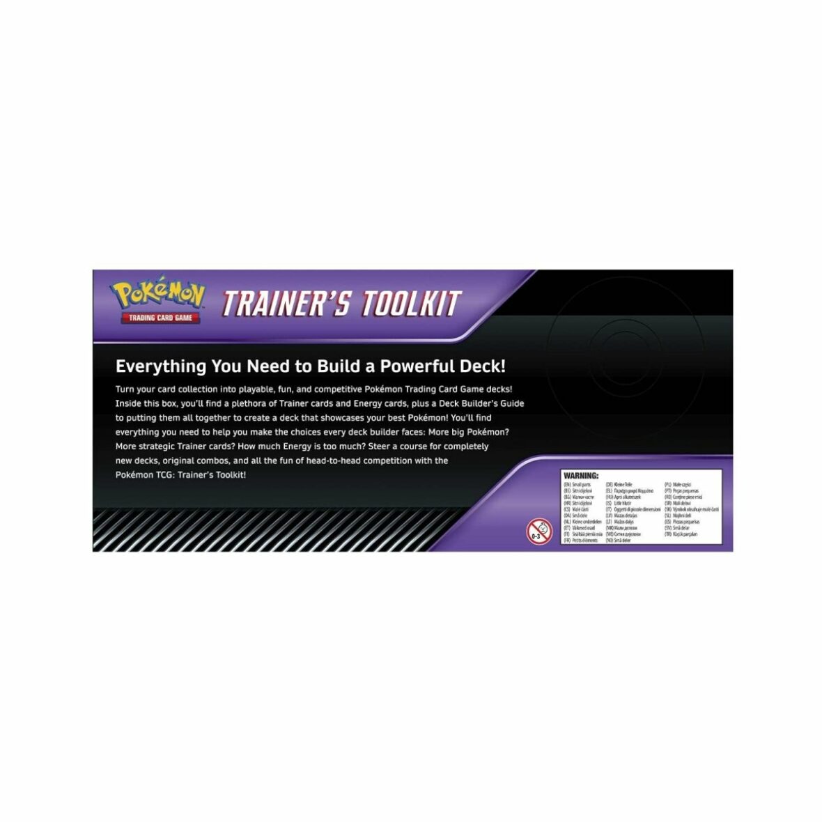 Pokémon TCG, Trainer’s Toolkit cutie verso