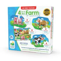 Primele Mele 4 Puzzle-uri, Ferma, The Learning Journey