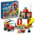 Statie si masina de pompieri, LEGO City, 60375