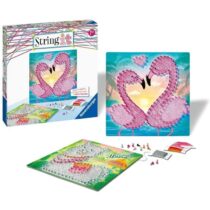 Tablouri Cu Ata, Flamingo Si Lama, Ravensburger