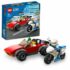 Urmarire pe motocicleta, LEGO City, 60392