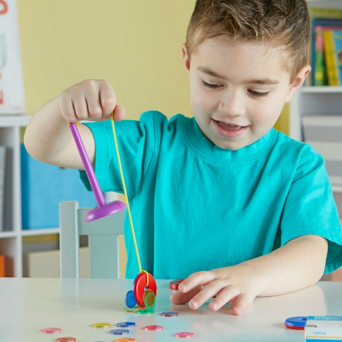 Joc STEM, Magie cu magneti, Learning Resources copil