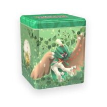 Pokémon TCG Grass Stacking Tin, Cutie depozitare verde