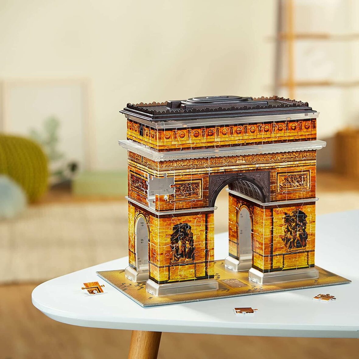 Puzzle 3D Led, Arcul De Triumf, Ravensburger, 216 Piese detalii 2