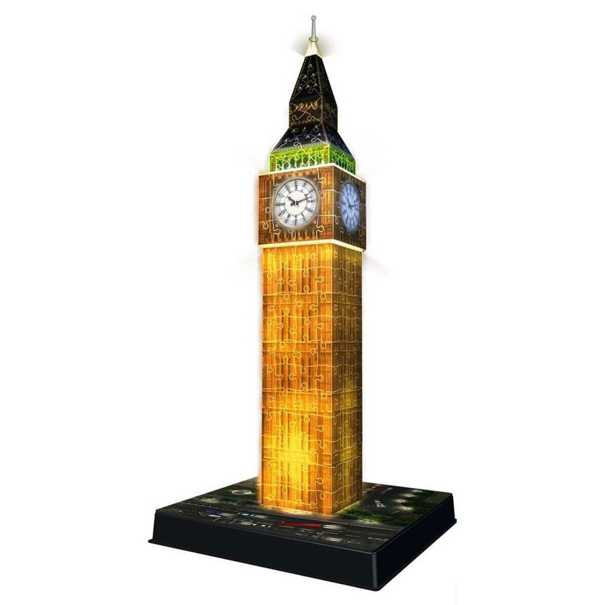 Puzzle 3D Luminos, Big Ben, Ravensburger, 216 Piese, 8 ani + construit