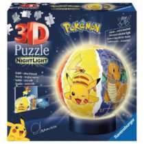 Puzzle 3D Luminos, Pokemon, Ravensburger, 72 Piese