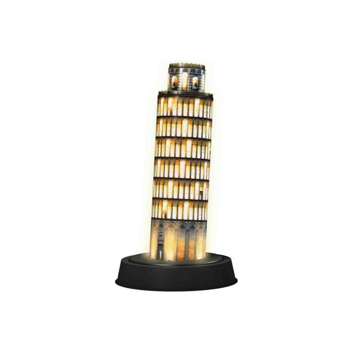 Puzzle 3D Luminos, Turnul Din Pisa, Ravensburger, 216 Piese construit