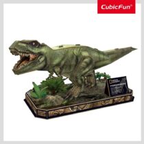Puzzle 3D, Tyrannosaurus Rex 52 Piese, National Geographic, Cubicfun