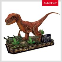 Puzzle 3D, Velociraptor 63 Piese, National Geographic, Cubicfun