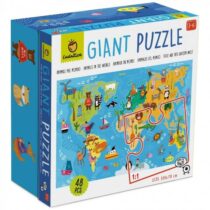 Puzzle Gigant, Animal World, Animalele Lumii, Ludattica, 3-6 ani