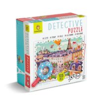 Puzzle, Micul Detectiv - Orașul, Ludattica, 5 ani +